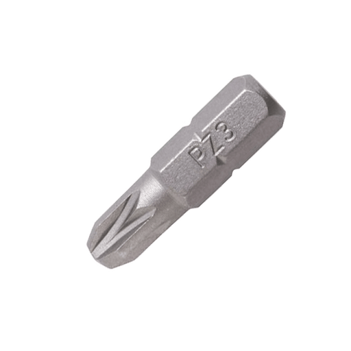 Timco S2 Pozi drive Bits, PZ3 x 25mm, Jar of 100 (3CB25GJ)