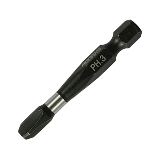 Phillips X6 Impact driver Bits, PH3 x 50mm, Pack of 5 (3PH50X6)