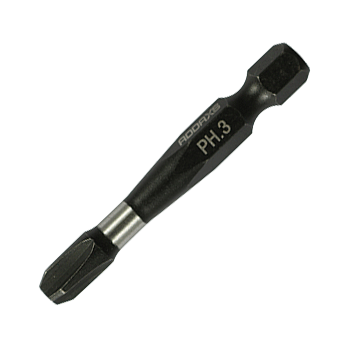 Phillips X6 Impact driver Bits, PH3 x 50mm, Pack of 5 (3PH50X6)