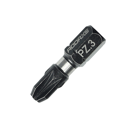 Pozi X6 Impact driver Bits, PZ3 x 25mm, Pack of 10 (3PZ25X6)