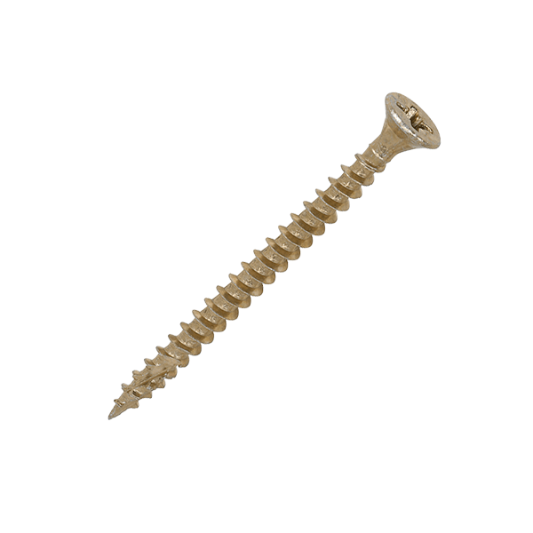 Product image for 4 x 50mm Timco C2 Strong Fix Wood Screws, Pozi, Countersunk, ZY, Box of 200 (40050C2) part of a growing range from Fusion Fixings