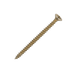 4 x 55mm Countersunk Wood Screws, Pozi, Zinc & Yellow, Box of 200 (40055CLAF)