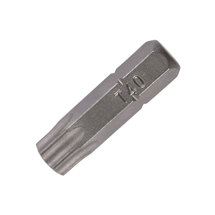 TX40 x 25 Torx Driver Bits S2 Steel, Pack of 10 (40TX25PACK)