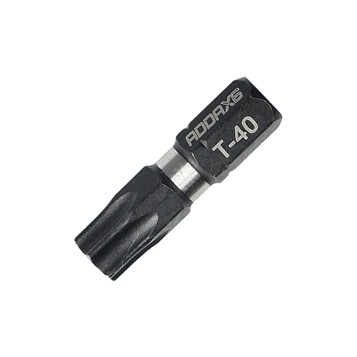 Torx X6 Impact driver Bits, TX40 x 25mm, Pack of 10 (40TX25X6)