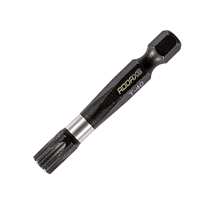 Torx X6 Impact driver Bits, TX40 x 50mm, Pack of 5 (40TX50X6)