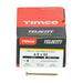 4.5 x 60mm Timco Velocity Wood Screws, Pozi, Countersunk, ZY, Box of 200 (45060VY)
