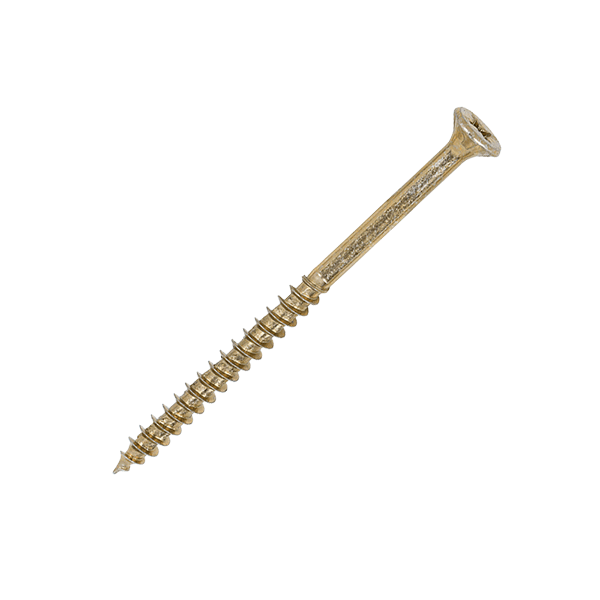 4.5 x 70mm Timco Velocity Wood Screws, Pozi, Countersunk, ZY, Box of 200 (45070VY)