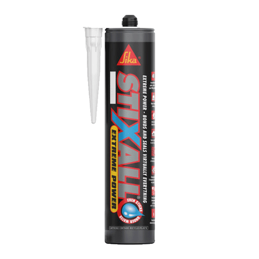 Everbuild Sika Stixall Extreme Adhesive &amp; Sealant Grey - 290ml, 483109