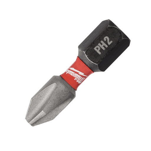 Milwaukee SHOCKWAVE™ PZ2 x 25mm Impact Bits - Pack of 25, 4932472041 - CLEARANCE