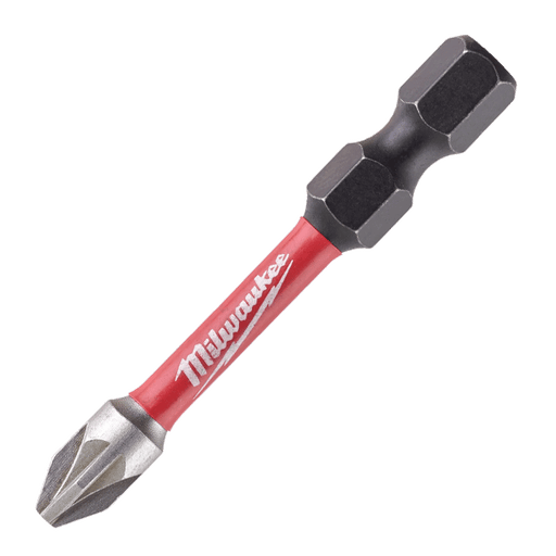 Milwaukee SHOCKWAVE™ PZ2 x 50mm Impact Bits - Pack of 10, 4932472050 - CLEARANCE