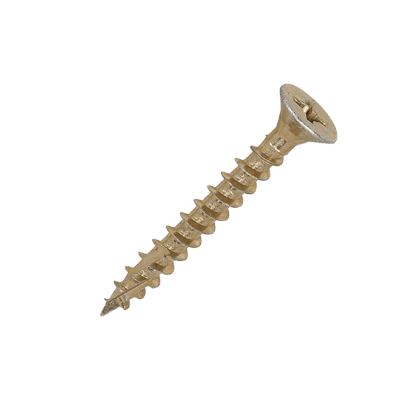 Product photography for 5 x 40mm Timco C2 Strong Fix Wood Screws, Pozi, Countersunk, ZY, Box of 200 (50040C2)