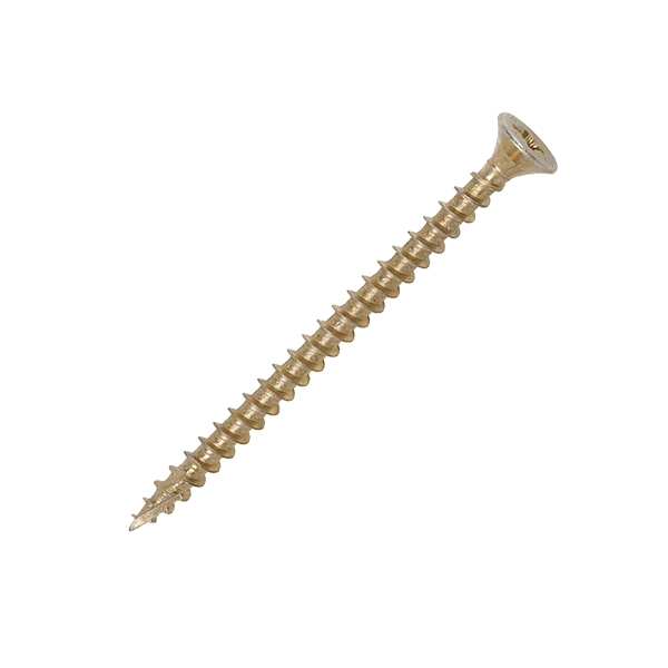 Product image for 5 x 70mm Timco C2 Strong Fix Wood Screws, Pozi, Countersunk, ZY, Box of 200 (50070C2)