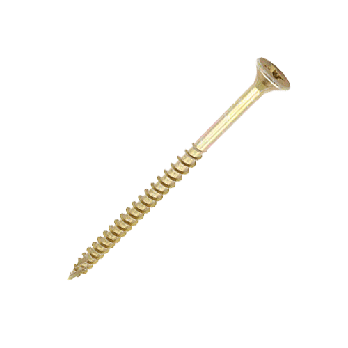 c2 wood screw image for the 5 x 120mm Timco C2 Strong Fix Wood Screws, Pozi, Countersunk, ZY, Box of 100 (50120C2)