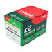 6 x 60mm Timco C2 Strong Fix Wood Screws, Pozi, Countersunk, ZY, Box of 200 (60060C2)