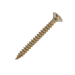 6 x 60mm Countersunk Wood Screws, Pozi, Zinc & Yellow, Box of 200 (60060CLAF)
