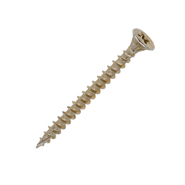 C2 wood screw image for the 6 x 70mm Timco C2 Strong Fix Wood Screws, Pozi, Countersunk, ZY, Box of 200 (60070C2)