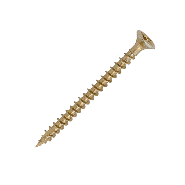 C2 wood screw image for the 6 x 80mm Timco C2 Strong Fix Wood Screws, Pozi, Countersunk, ZY, Box of 200 (60080C2)