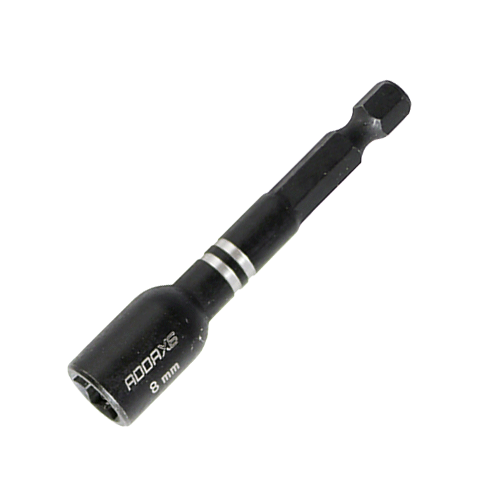 8 x 65mm Hex Socket Magnetic Impact Driver Bit (8SDX6)