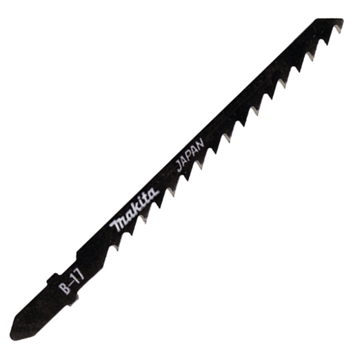 100mm jigsaw blades for wood, HCS, B17, 5 - 60mm - pack of 5 (A-85690). Part of a larger range of jigsaw blades form Fusion Fixings