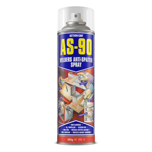 Action Can AS-90 1843 Welders Anti-Spatter Spray, 400ml Aerosol