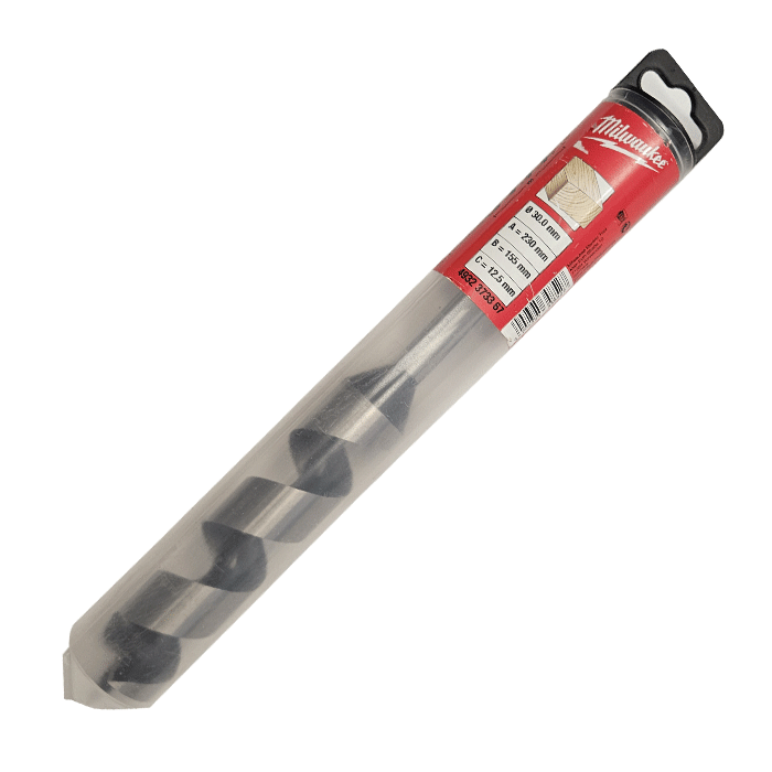 Milwaukee 30 x 230mm Wood Augur Drill Bit (4932373367) - Clearance