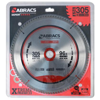Abracs TCT30596 Circular Saw Blade 305mm x 30mm x 96T | Fusion Fixings