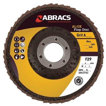 Abracs ABFA115B080 AL-OX Flap Disc 80G 115mm