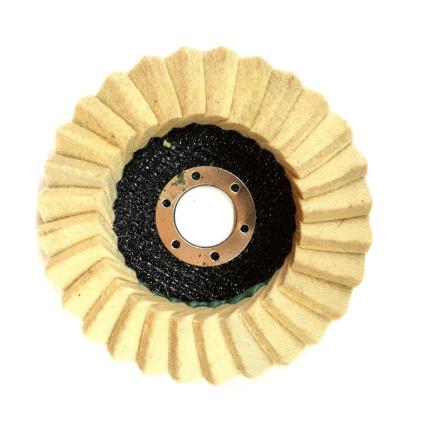 Abracs ABFF115 Felt Polishing Disc 115mm x 22.23mm