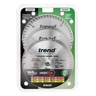 Triple pack of Craft Pro saw blades from Trend