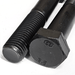 M24 x 140mm Hex Bolt Self Colour Grade 8.8 Steel Box of 10 - CLEARANCE