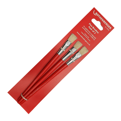 Rothenberger Plumber's Flux Paste Brush - Pack of 3 (80004) - CLEARANCE