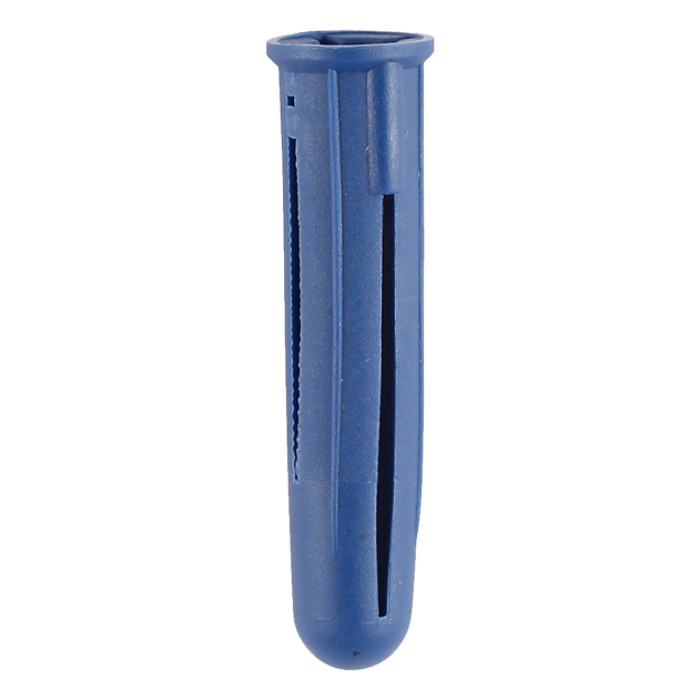10 x 48mm Blue Wall Plugs - Screw Size 6mm - 8mm - Box of 40
