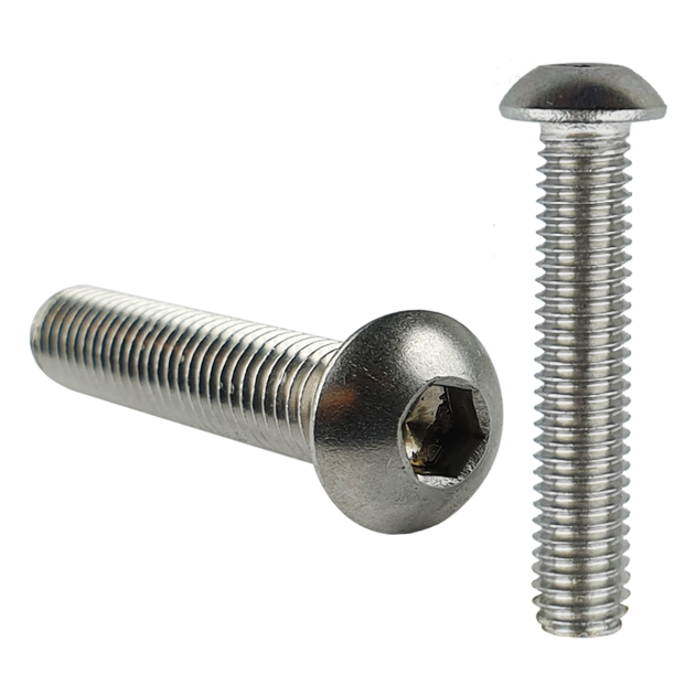 M12 x 30mm Socket Button Head Screw A4 Stainless ISO 7380