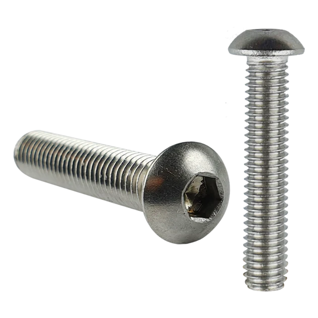 Product image for the M8 x 110mm Socket Button Head Screw A4 Stainless ISO 7380