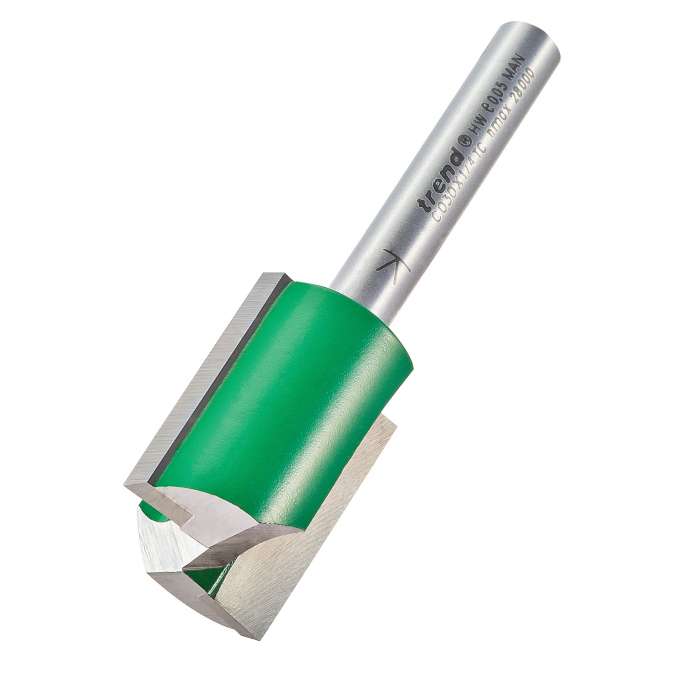 Trend Two Flute Router Cutter, 19.1 x 25.4mm (C030X1/4TC) - CLEARANCE