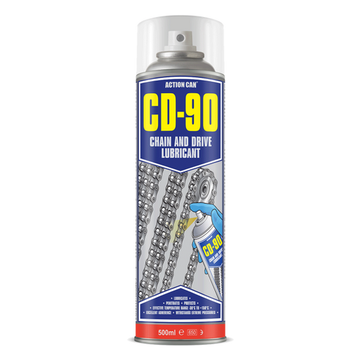 CD-90 Chain and Drive Lubricant by Action Can and supplied by Fusion Fixings