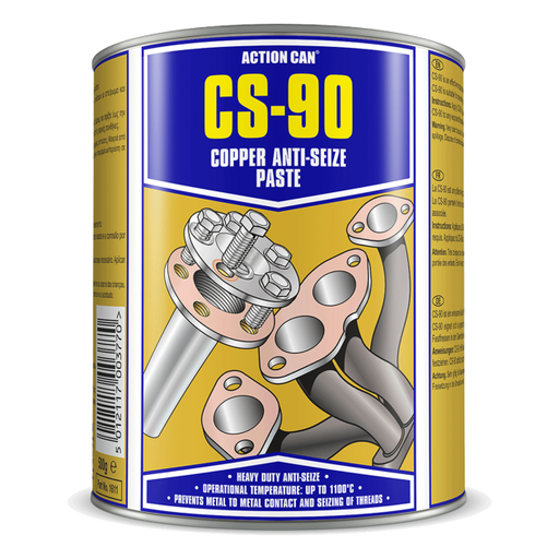 Action Can CS-90 1611 Copper Anti-seize Paste. Supplied from Fusion Fixings in a 500g compound tub