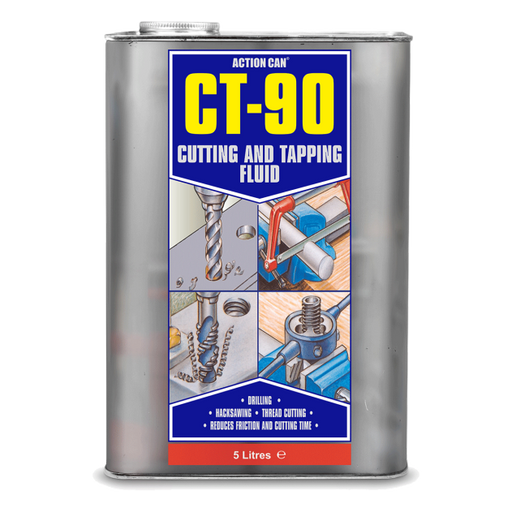 CT-90 cutting & tapping lubricant. 5 litre can supplied by Fusion Fixings.