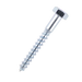 M12 x 110mm Coach Screw BZP DIN 571, product image.