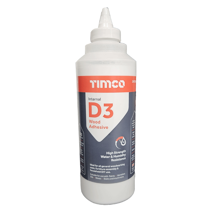 Timco Internal D3 Wood Adhesive - 1L Bottle (247258)