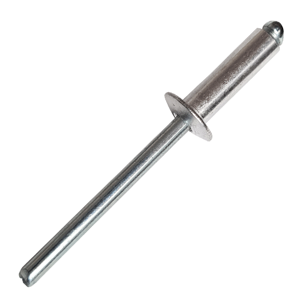 4 x 14mm Dome Head Pop Rivet (Blind Rivets) Aluminium - Steel, Grip Range: 8 - 10mm