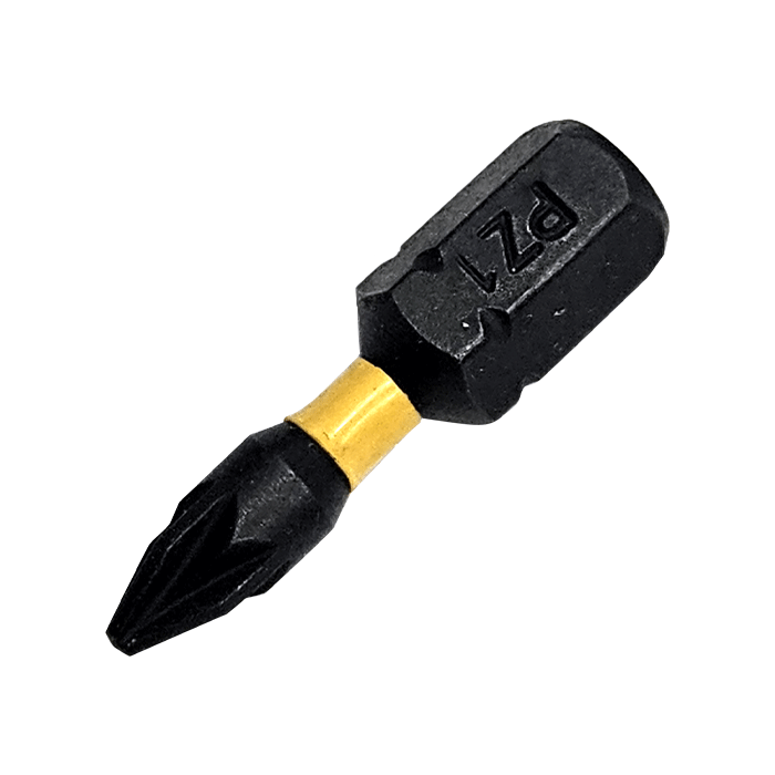 PZ1 x 25mm DeWALT Pozi Extreme Impact Torsion Driver Bits - Pack of 5, DT7386T-QZ - CLEARANCE