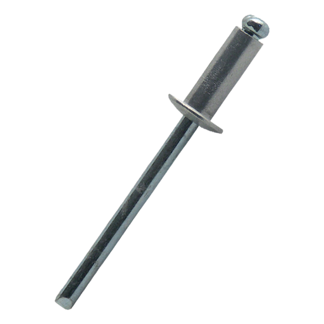 3.2mm x 16mm Dome Pop Rivet Aluminium / Steel | Bulk Buy Discounts