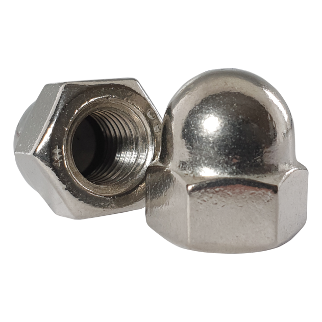 M22 Dome Nut, A2 Stainless Steel, DIN 1587