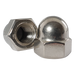 M8 Dome Nut, A2 Stainless Steel, DIN 1587
