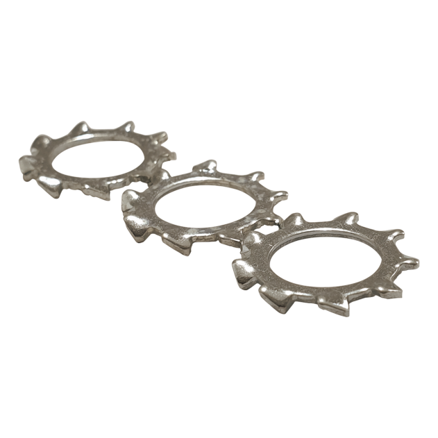 M16 External Tooth Washer A2 Stainless Steel DIN 6797a