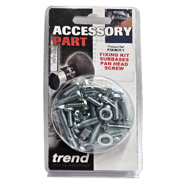 Trend Subbases Pan Head Screws Fixing Kit (FIX/KIT/1) - Clearance