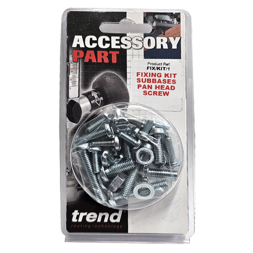 Trend Router Tables Countersunk Screws Fixing Kit (FIX/KIT/2) - Clearance