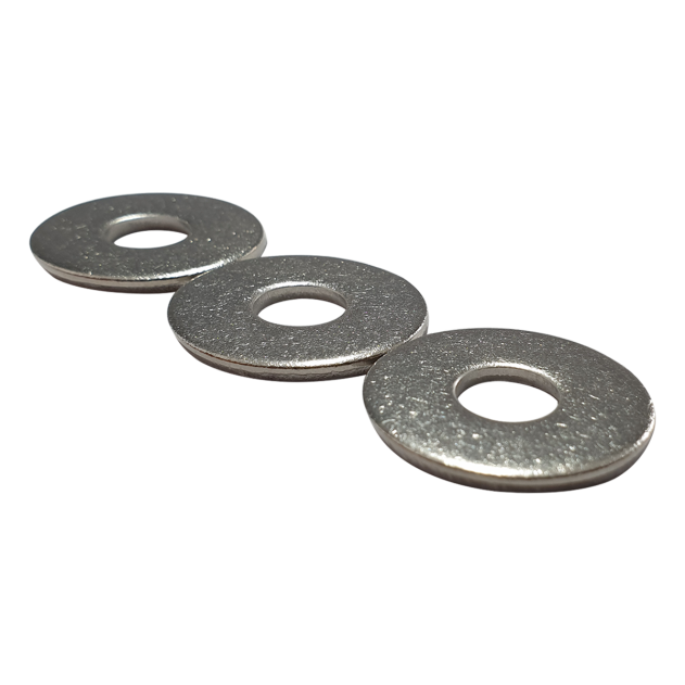Form G Flat Construction Washer, Metric, A2 (304) Stainless Steel, DIN 9021