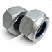 Galv Nyloc Nut close up image
